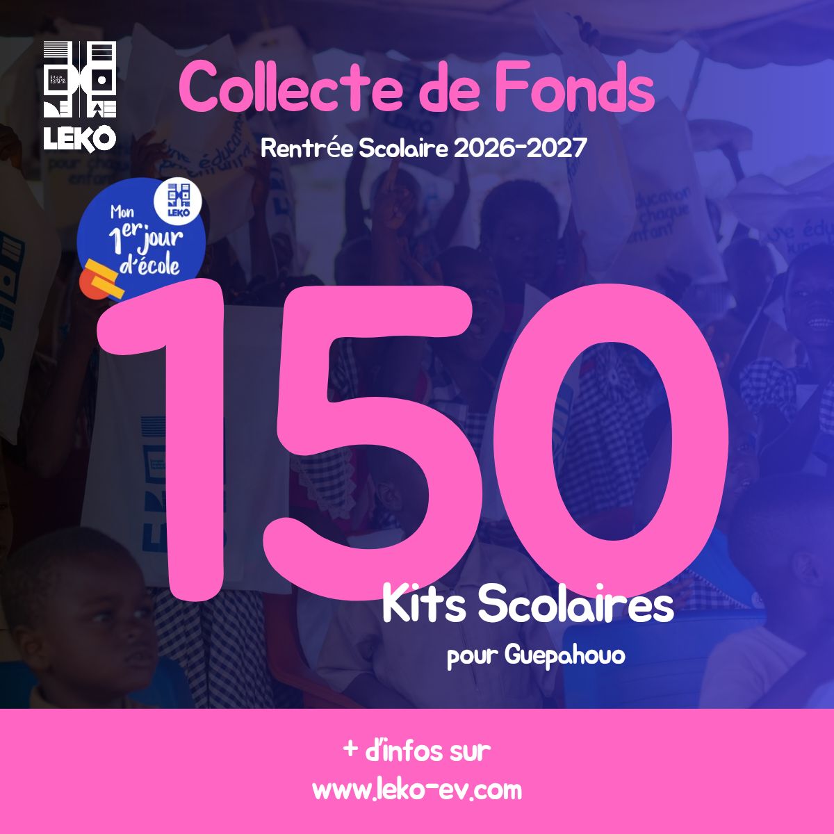 150 KITS SCOLAIRES À COLLECTER POUR GUÉPAHOUO&nbsp;(OUMÉ)